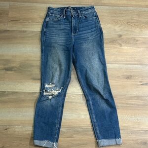 Hollister Distressed Mom Jeans